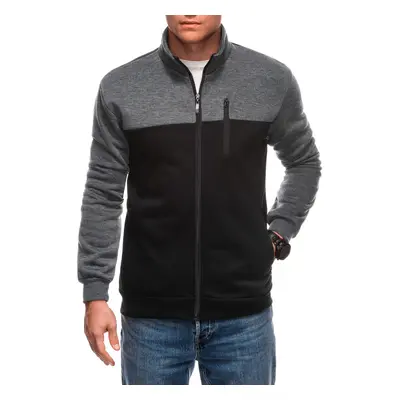 Edoti Men's hoodless sweatshirt