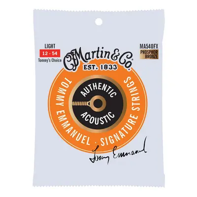 Martin Authentic Acoustic Flexible Core 92/8 Phosphor Bronze Light - T