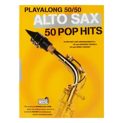 MS Playalong 50/50: Alto Sax - 50 Pop Hits