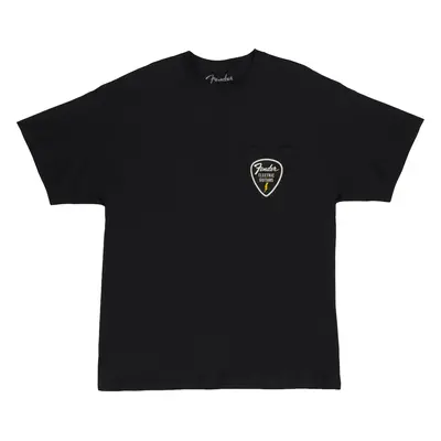 Fender Pick Patch Pocket Tee Black M