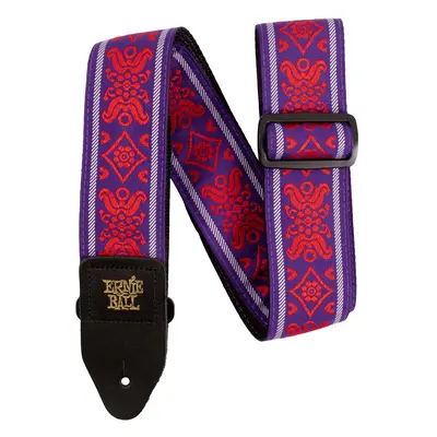 Ernie Ball Royal Flush Red Jacquard Strap