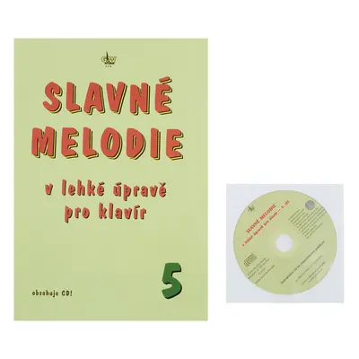 KN Slavné melodie v lehké úpravě pro klavír 5.díl