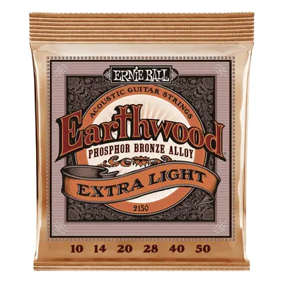 Ernie Ball 2150 Earthwood Phosphor Bronze Extra Light