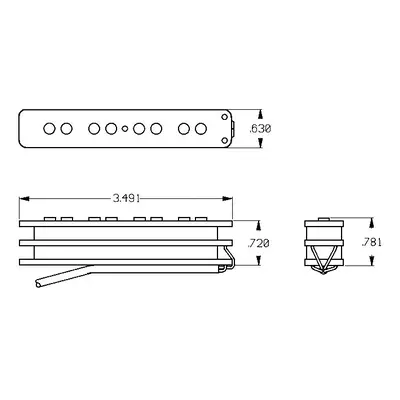 Seymour Duncan STK-J2N BLK Hot Stack Jazz Bass