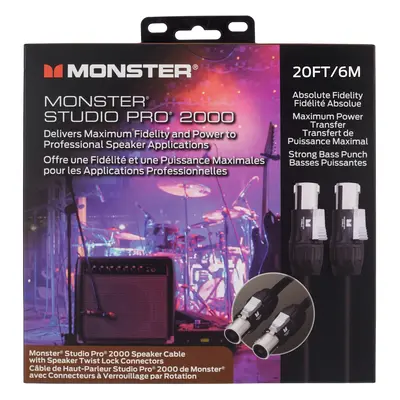 Monster Studio Pro 2000 20' Speaker Cable