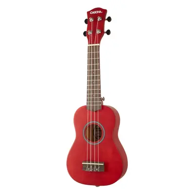 Cascha HH 3961 Soprano Ukulele Set Red