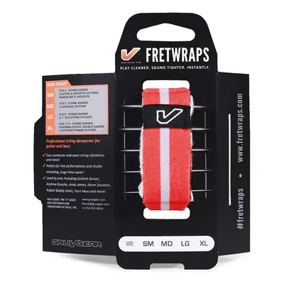 Gruvgear FretWraps World Flags Small Red/White