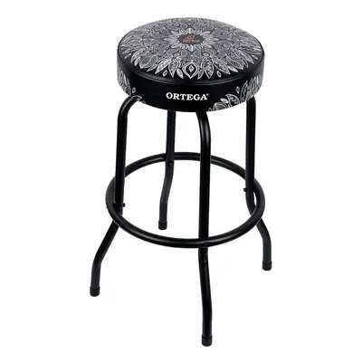 Ortega Bar Stool 30" White Kaleidoscope