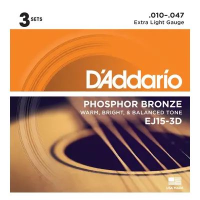 D'Addario EJ15-3D