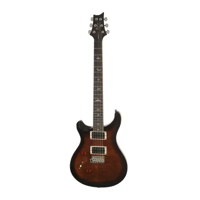 PRS SE Custom 24 LH Violin Top Carve Black Gold Sunburst