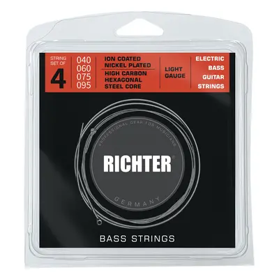 Richter Electric Bass Strings Ion Coated, Light 40-95