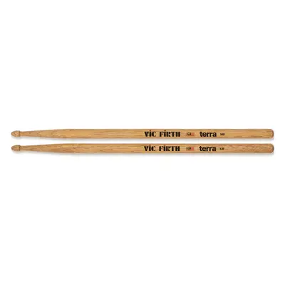 Vic Firth 5BT American Classic® Terra Series Drumsticks, Wood Tip