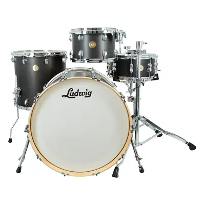 Ludwig Continental Black Satin