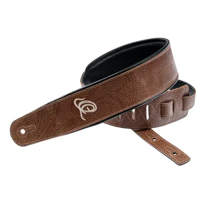 Ortega Leather Strap Natural Brown Flora