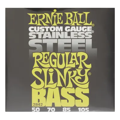 Ernie Ball 2842 Regular Slinky Stainless Steel Electric Bass 50-105