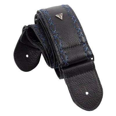 Perri's Leathers Fancy Stitch Black & Blue