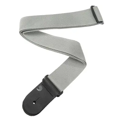 D'Addario Polypropylene Guitar Strap Silver