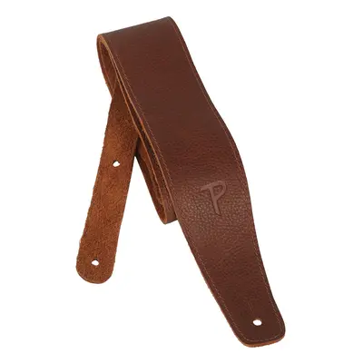 Perri's Leathers 7172 Saddle Leather Guitar Strap Tan