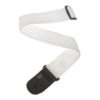 D'Addario Polypropylene Guitar Strap White