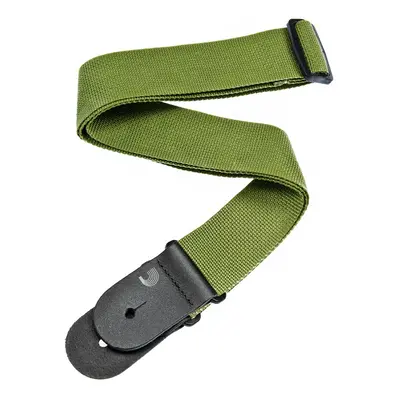 D'Addario Polypropylene Guitar Strap Green