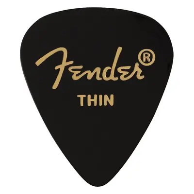 Fender 351 Shape Picks, Thin, Black