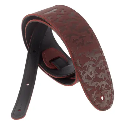 PRS 2.5" Leather Bird Swarm Strap, Rust