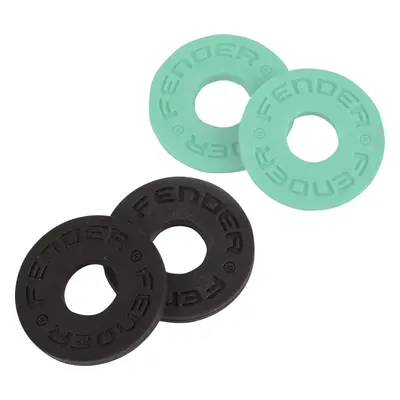 Fender Strap Blocks Black & Surf Green