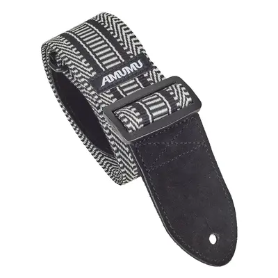 Amumu Black & White Weave Strap