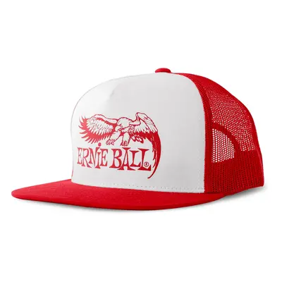 Ernie Ball Eagle Logo Trucker Hat Red