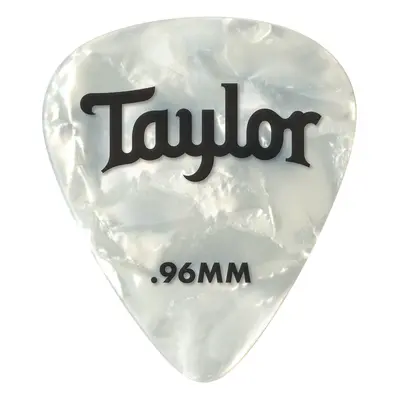 Taylor Celluloid Picks 0.96 White Pearl