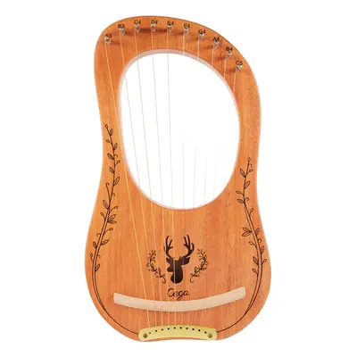 Cega Lyre Harp 10 Strings Natural