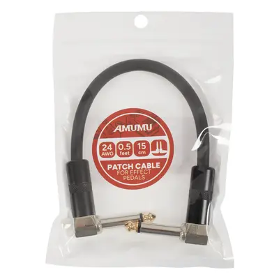 Amumu Patch Cable Black 15 cm