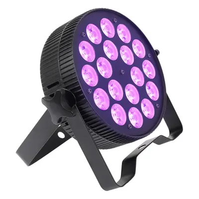 Flash LED PAR 64 18x10W RGBW 4in1 ALU Flat (rozbalené)