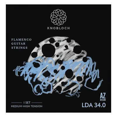 Knobloch LUNA FLAMENCA Double Silver AZ Nylon Full-Set Medium-High Ten