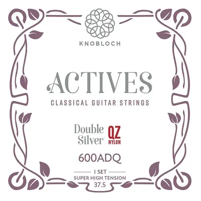 Knobloch ACTIVES Double Silver QZ Nylon Super High Tension 37.5