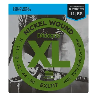 D'Addario EXL117 D Tuning