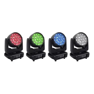 Flash 4x LED MOVING HEAD 19x15W ZOOM