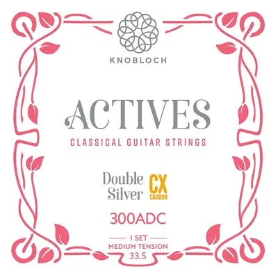 Knobloch ACTIVES Double Silver CX Carbon Medium Tension 33.5