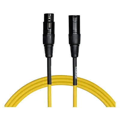 Cascha Standard Line Mic Cable Yellow 2m