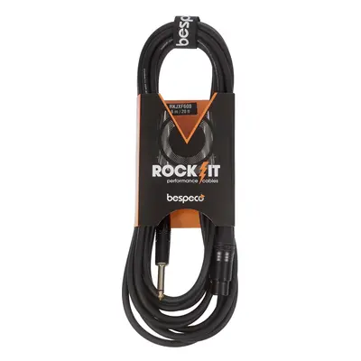 Bespeco ROCKIT Microphone Cable Jack - XLR F 6 m