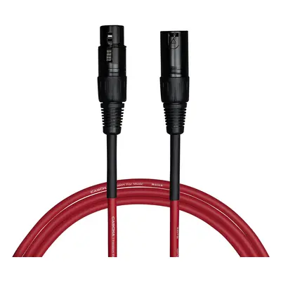 Cascha Standard Line Mic Cable Red 2m