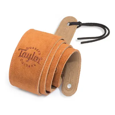 Taylor Honey Suede Logo Guitar Strap