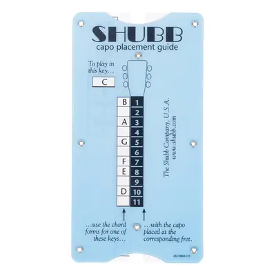 Shubb TG1 Transposing Guide