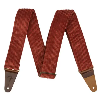 Fender Corduroy Strap, Antique Cherry, 2"