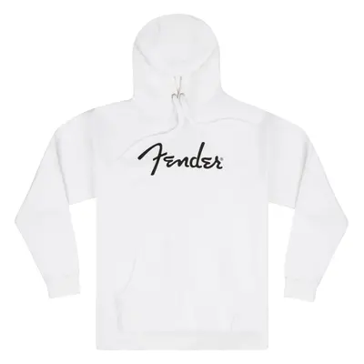 Fender Spaghetti Logo Hoodie, Olympic White, S