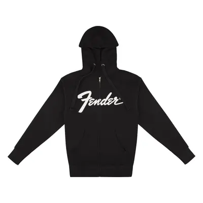 Fender Transition Logo Zip Front Hoodie Black XL