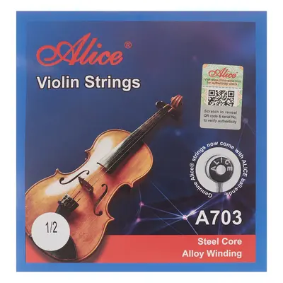 Alice A703 Basic Violin Strings 1/2