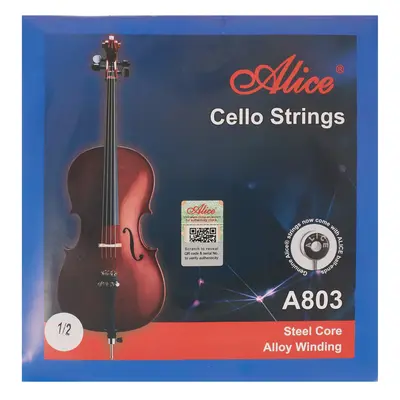 Alice A803 Basic Cello Strings 1/2