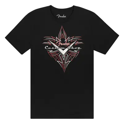 Fender Custom Shop Pinstripe T-Shirt Black M