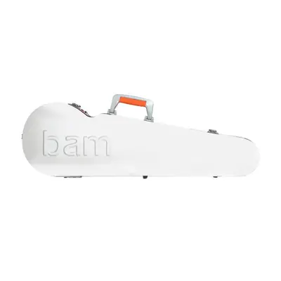 Bam GRAFFITI Hightech Contoured Violin case White